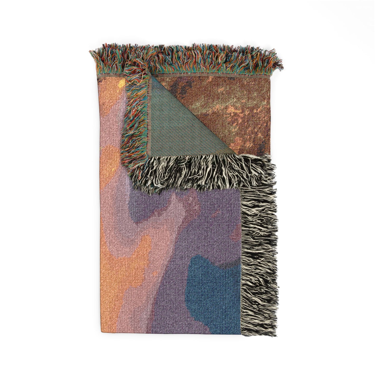 Radium River Radiance Woven Blanket — Colorado Hot Springs Throw