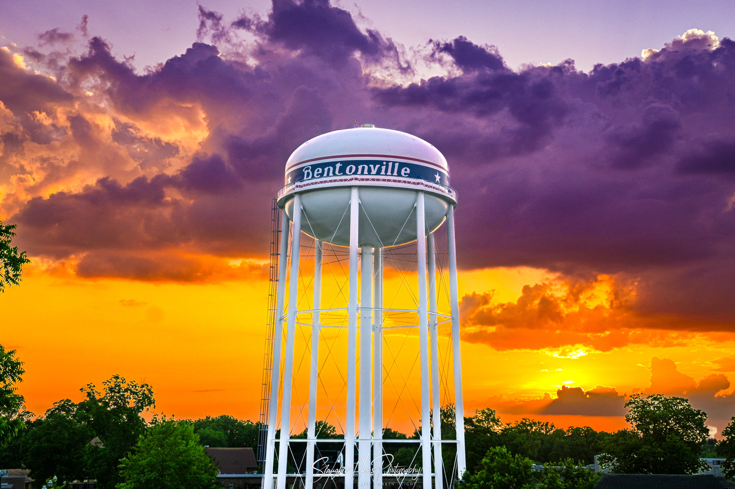 Bentonville Sunset on Tap