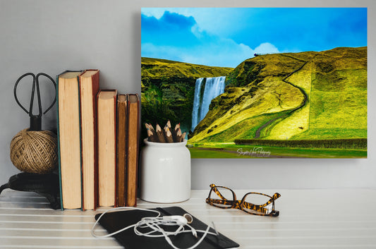 Ascend to Skögafoss