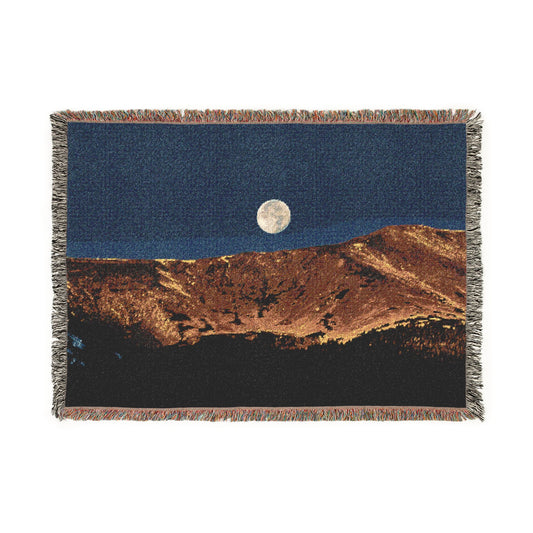 Breckenridge Supermoon Woven Blanket