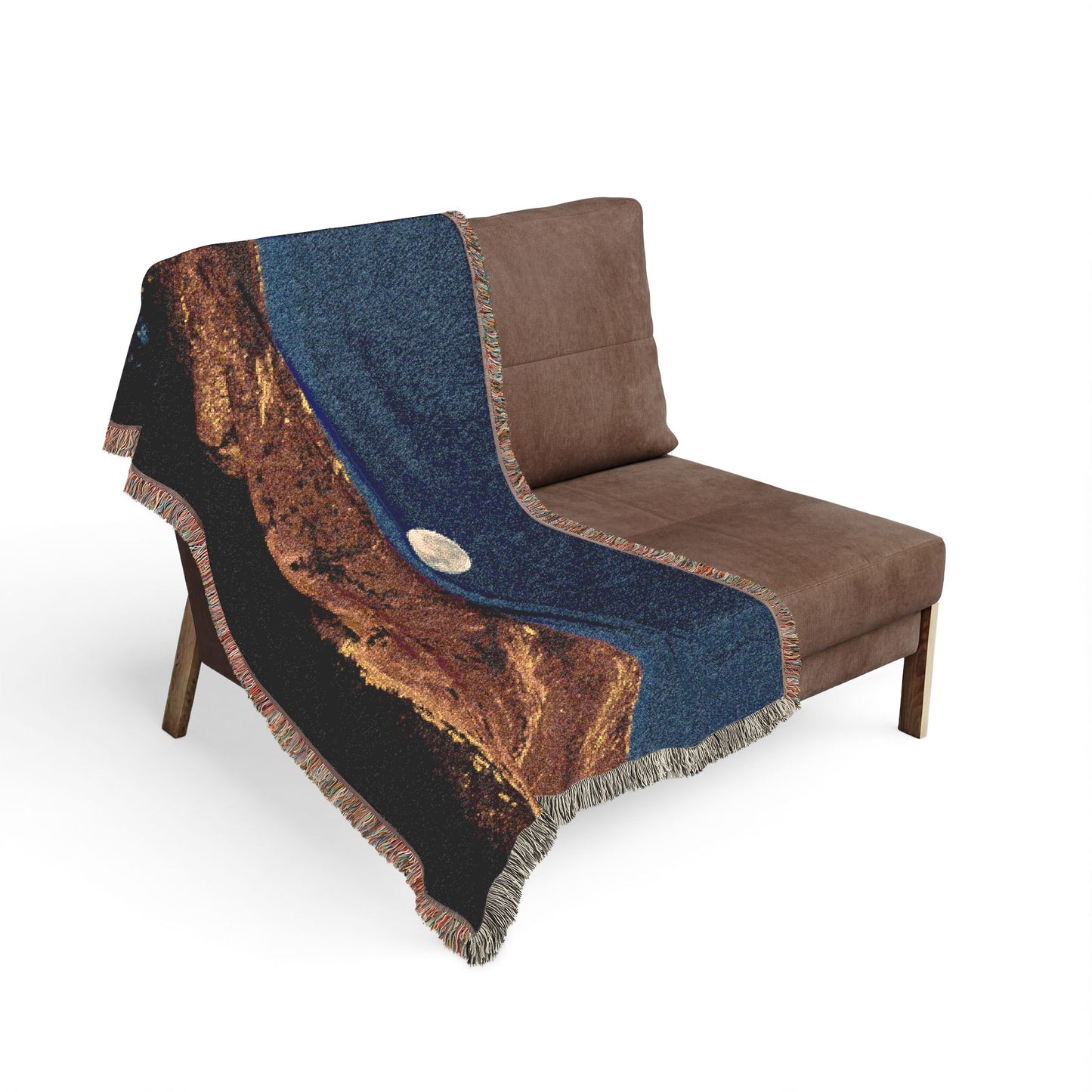 Breckenridge Supermoon Woven Blanket