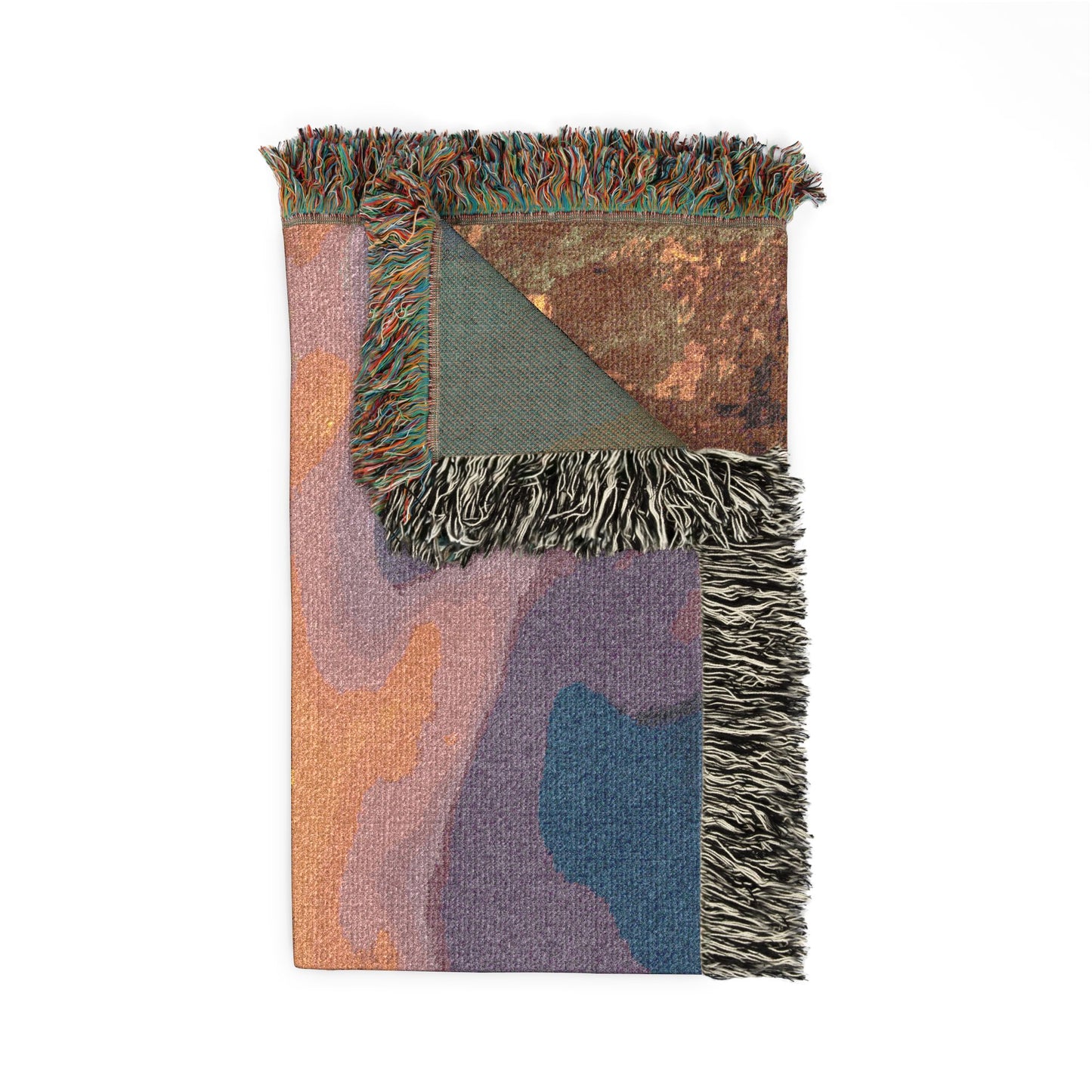 Radium River Radiance Woven Blanket — Colorado Hot Springs Throw
