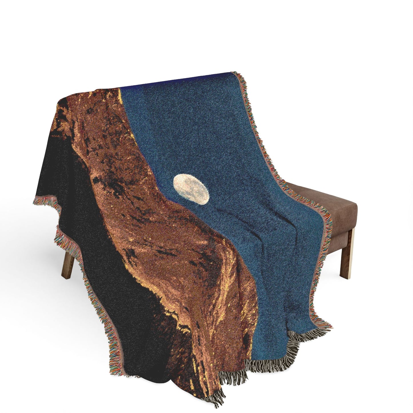 Breckenridge Supermoon Woven Blanket