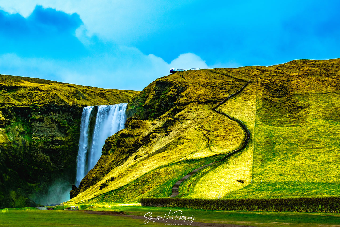 Ascend to Skögafoss