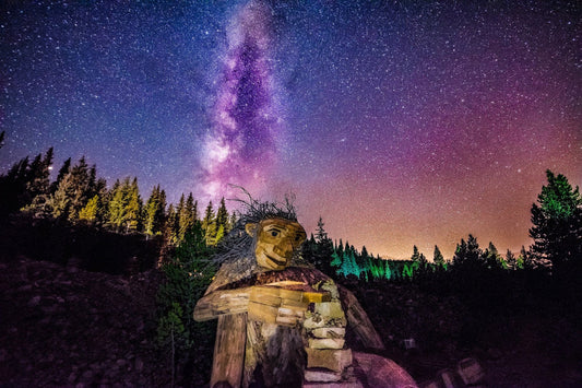 Trolling with Isak the Rock Stacker – Breckenridge Troll Nightscape by SlaughterHaus Photography | SlaughterHaus Photography of NWA – Photo Sessions & Canvas Prints
