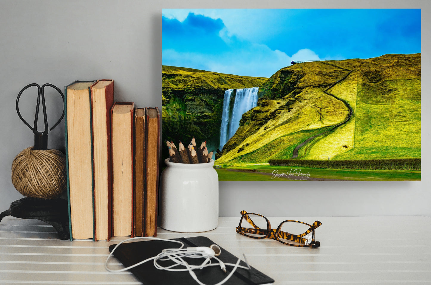 Ascend to Skögafoss