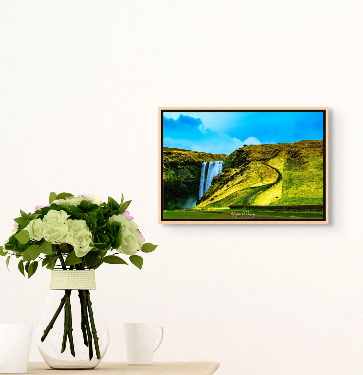 Ascend to Skögafoss