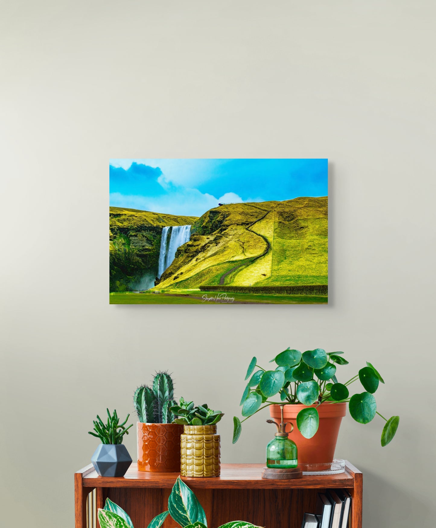 Ascend to Skögafoss