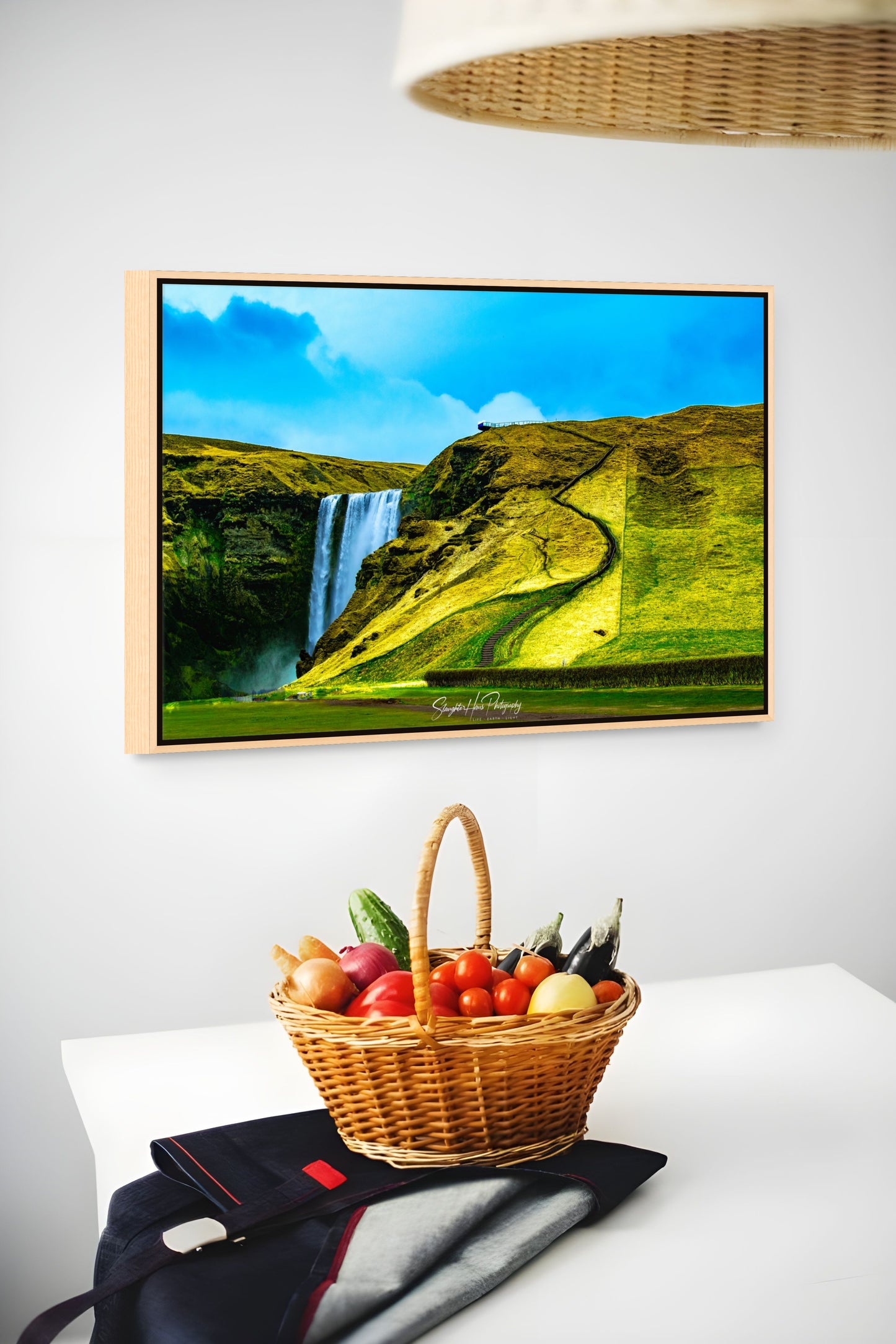 Ascend to Skögafoss