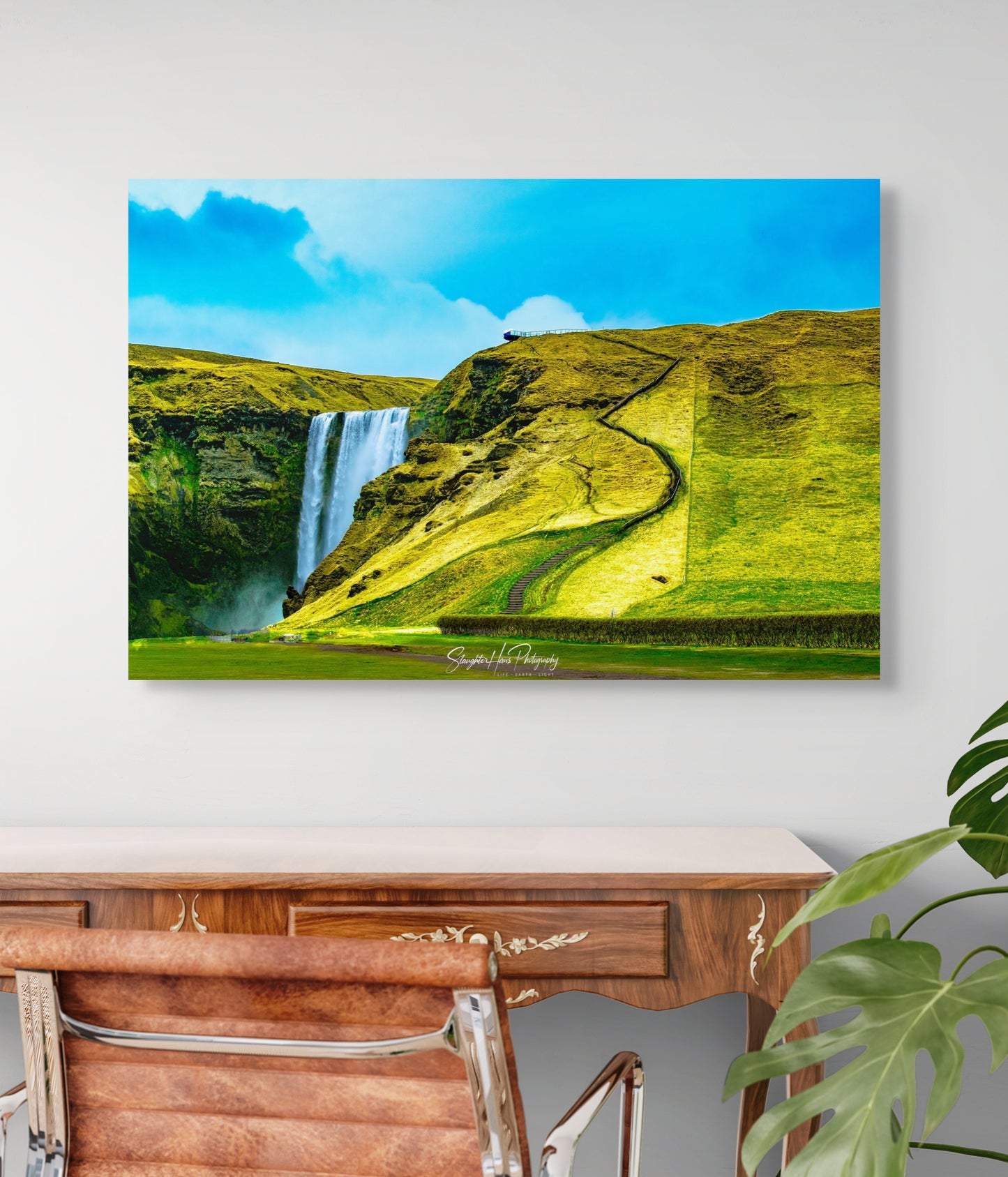 Ascend to Skögafoss