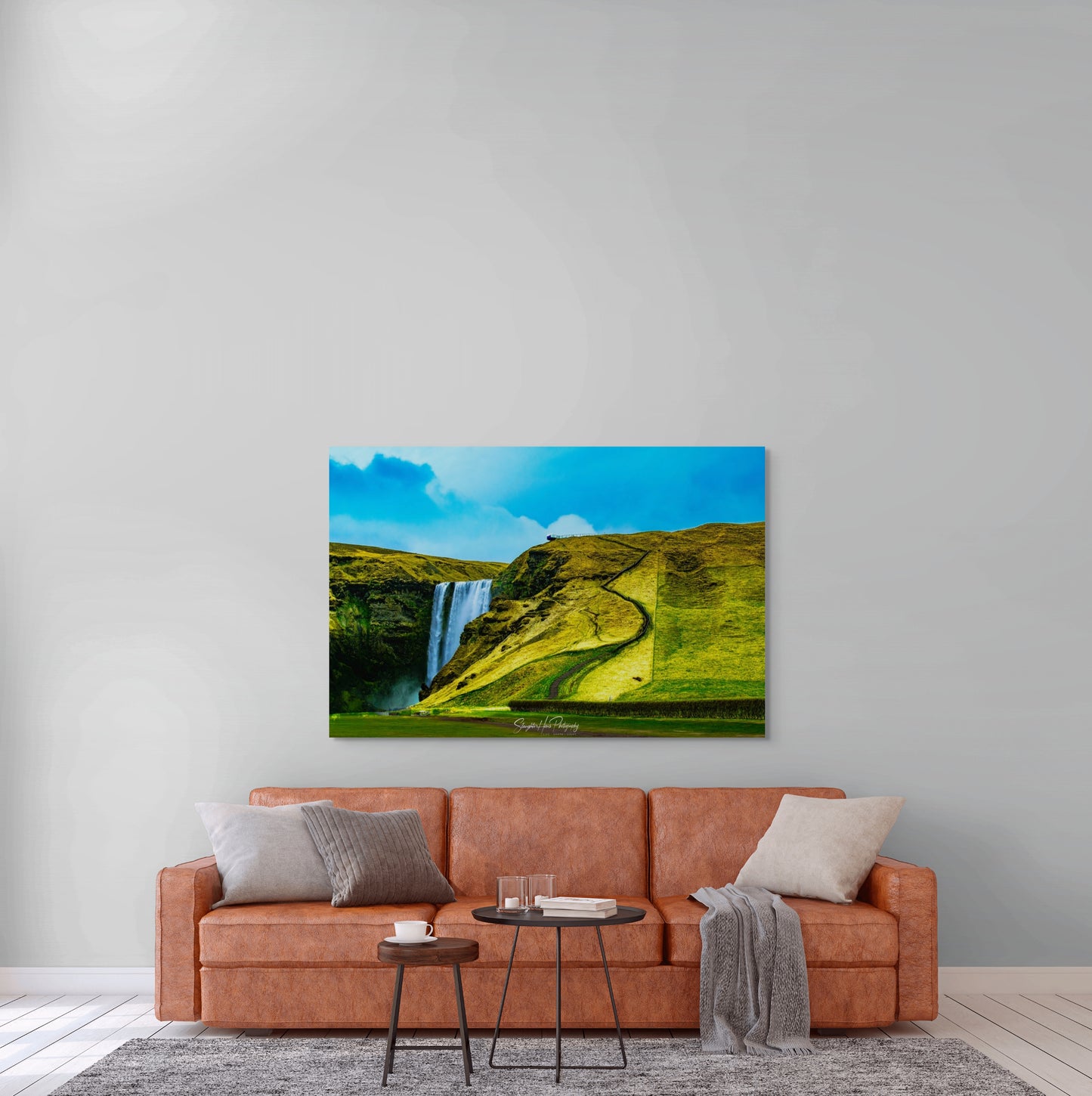 Ascend to Skögafoss