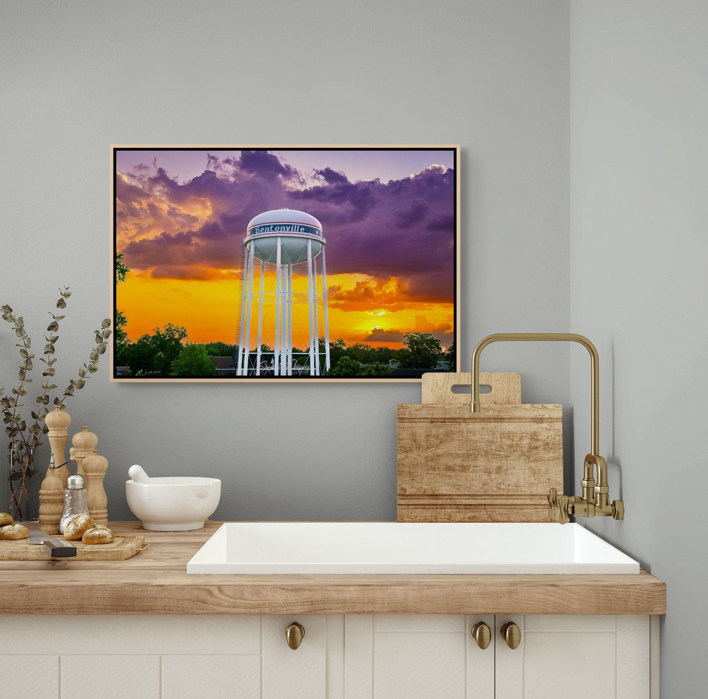 Bentonville Sunset on Tap