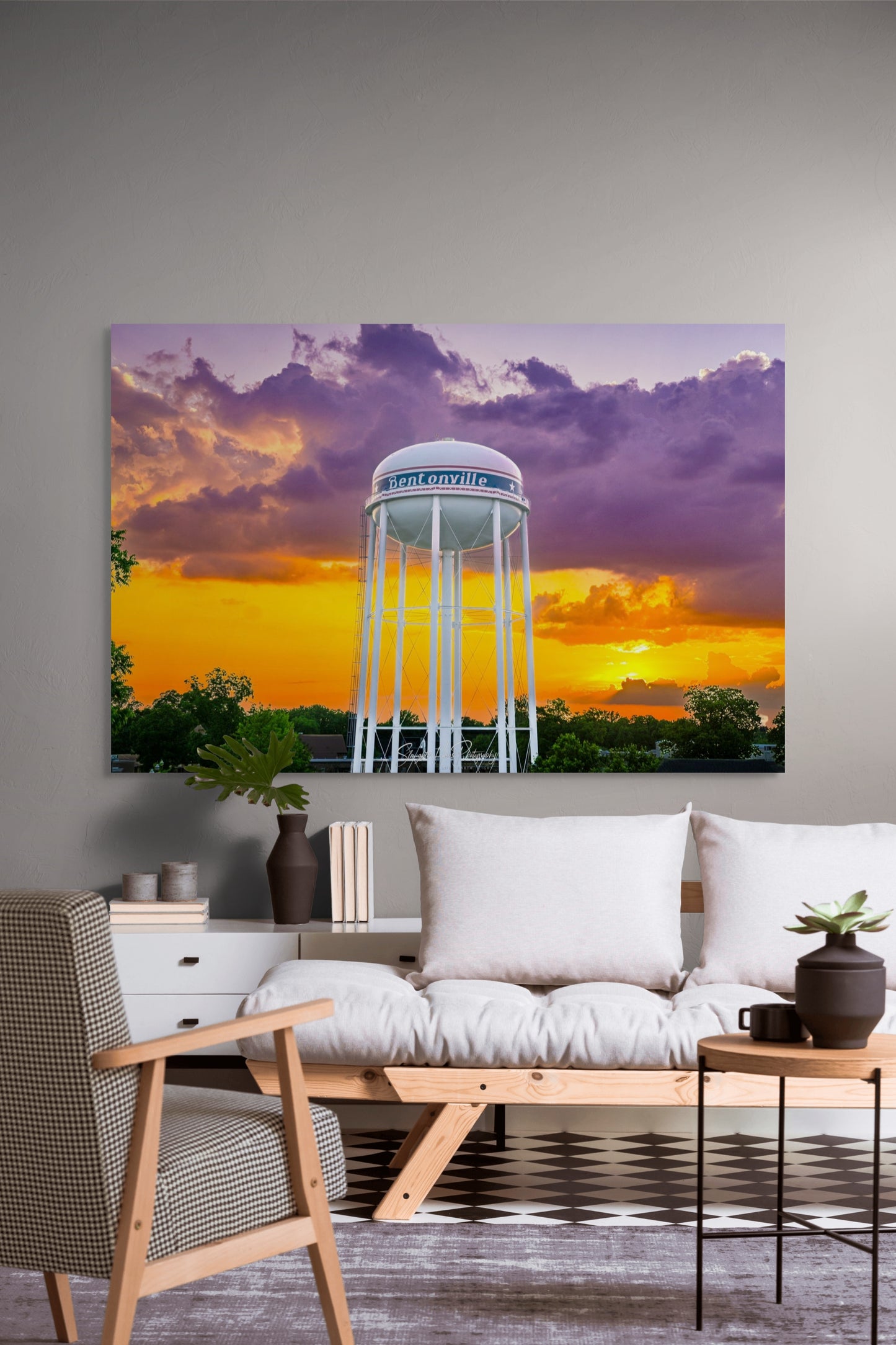 Bentonville Sunset on Tap